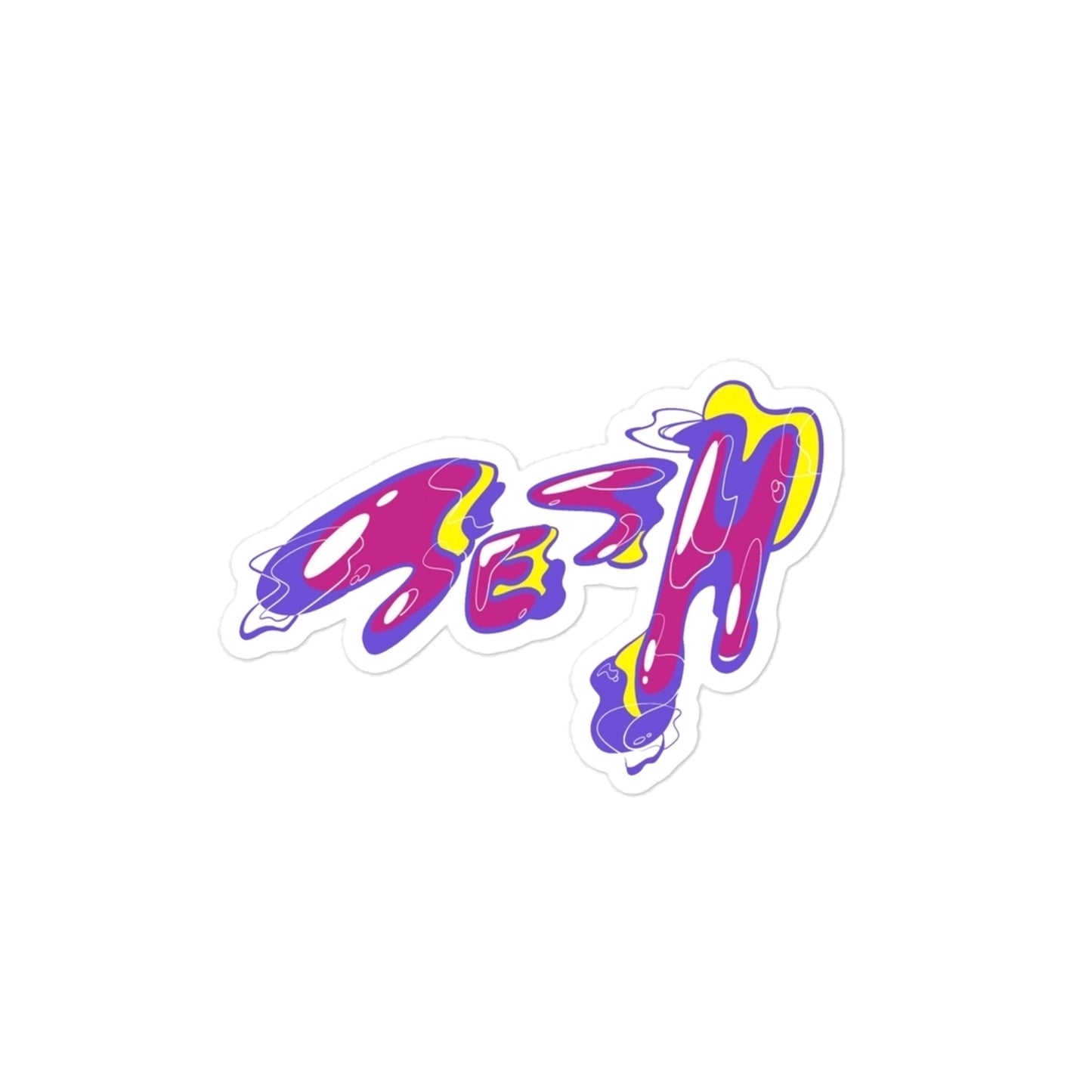 【5枚】高品質ロゴステッカー #5枚入り #簡単に剥がせる #おしゃれ