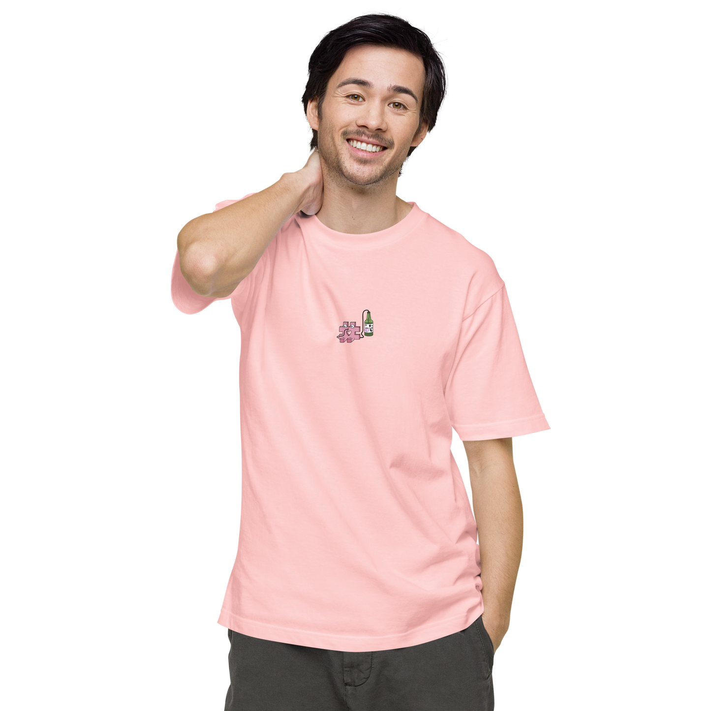 【ピンク色】半袖Tシャツ #パーティー #飲み会 #ペアルック