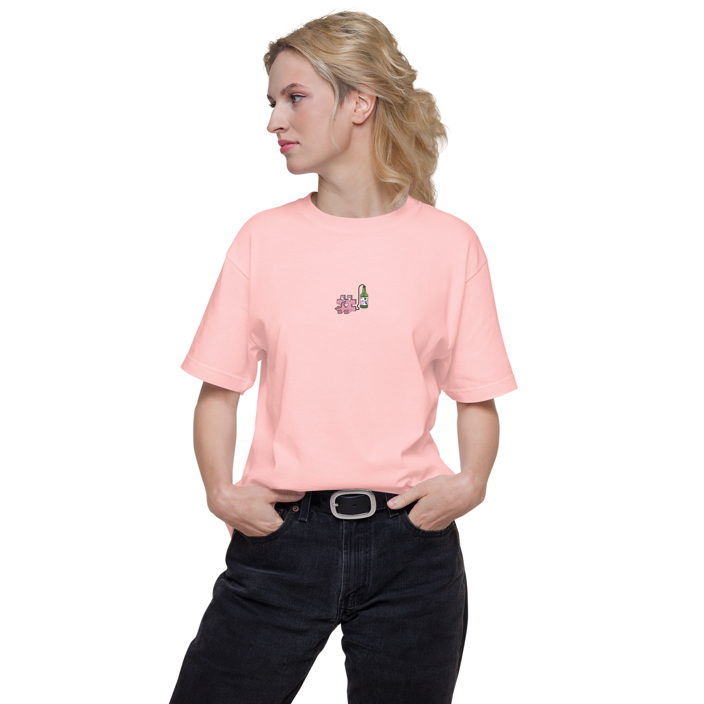 【ピンク色】半袖Tシャツ #パーティー #飲み会 #ペアルック