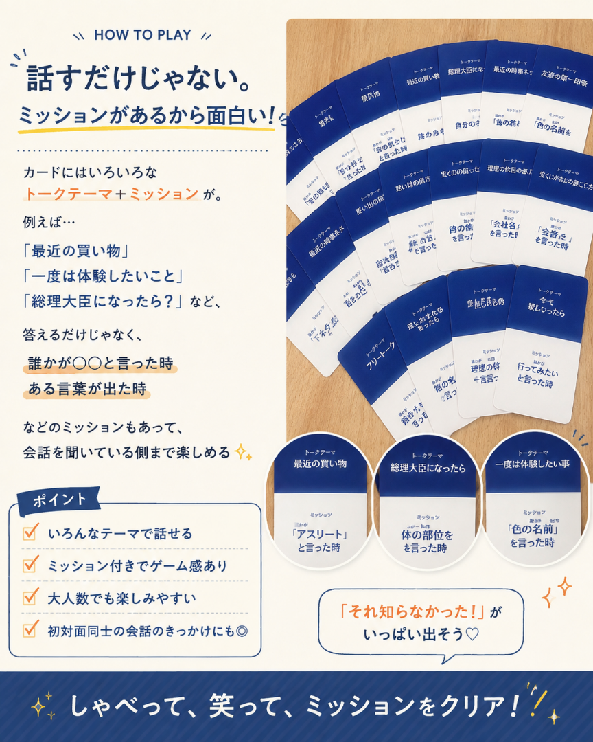 【新商品】Talk Trial（トークトライアル）