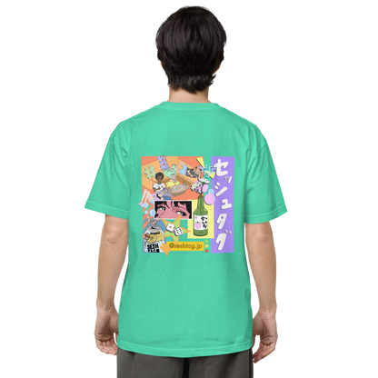 【緑色】半袖Tシャツ　#パーティー #飲み会 #ペアルック